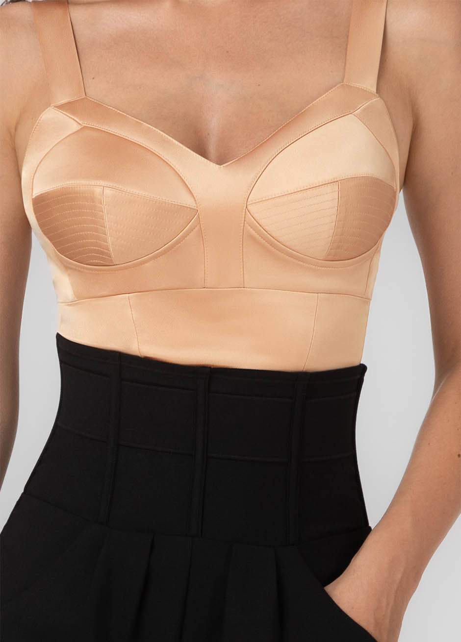SCULPT BRA TOP Nude