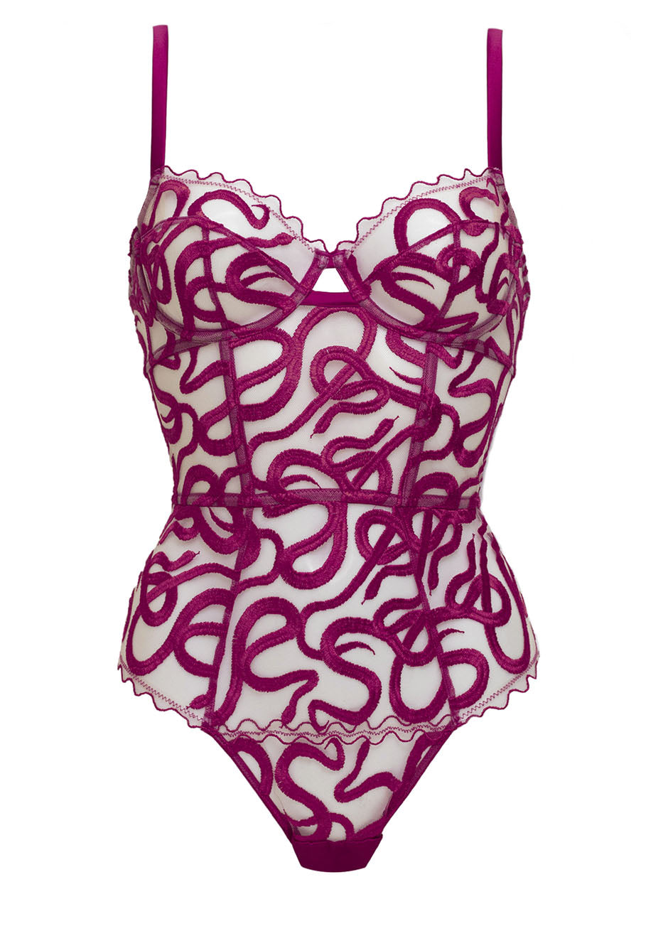 NAGA BODYSUIT Mulberry