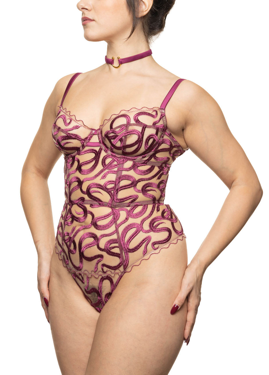 NAGA BODYSUIT Mulberry