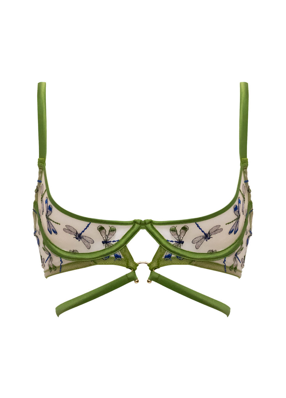 OLITA HARNESS QUARTER CUP BRA Jungle