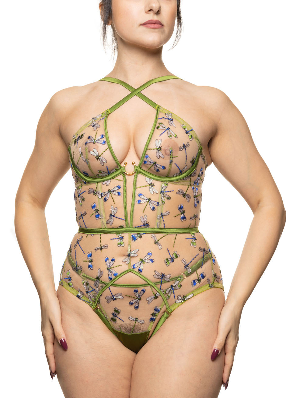 OLITA OUVERT BODYSUIT Jungle