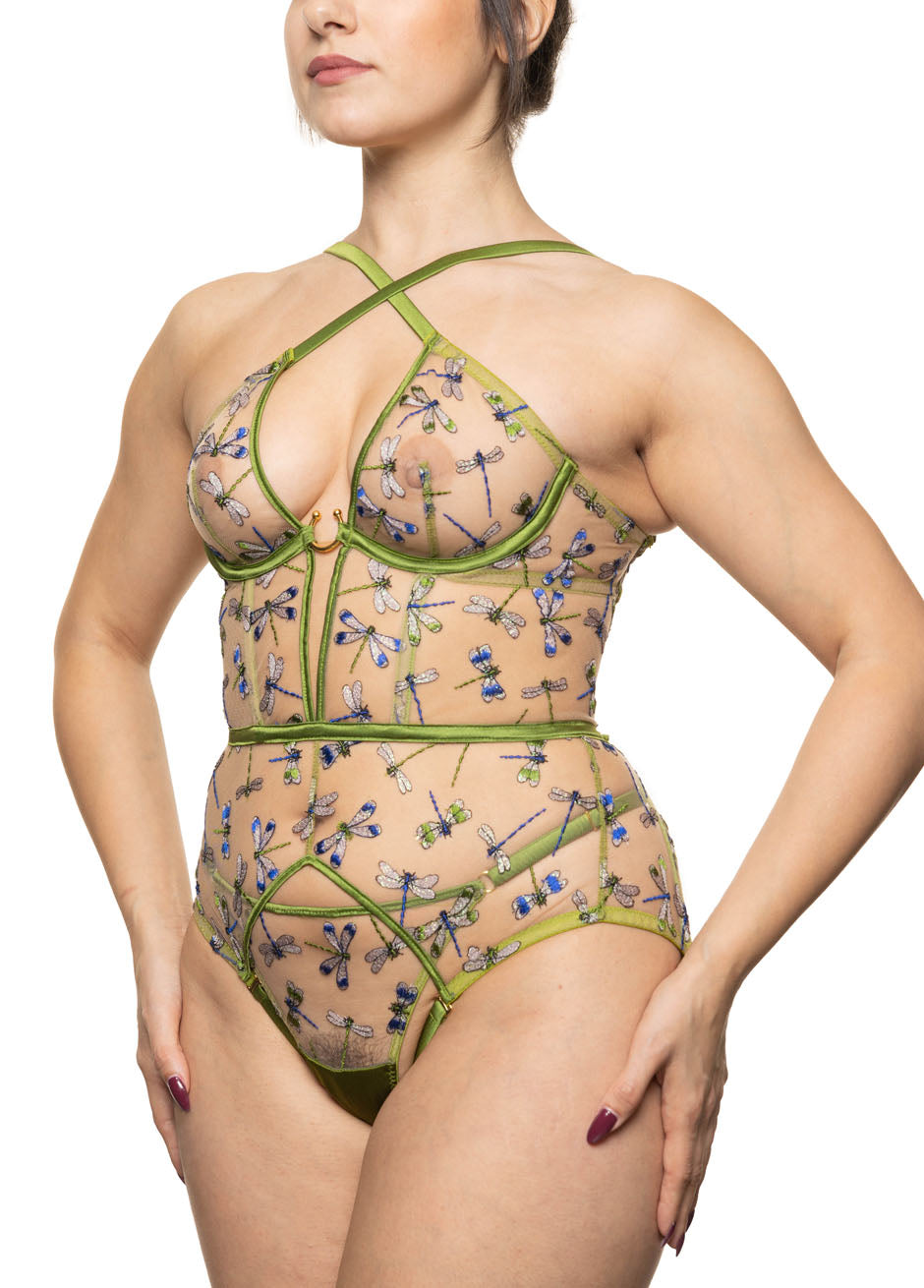 OLITA OUVERT BODYSUIT Jungle