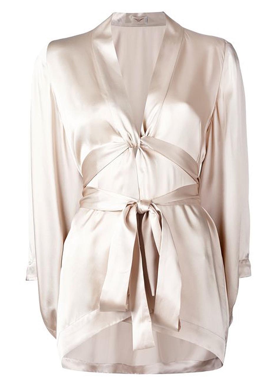 BUTTERFLY KIMONO SHORT Champagne