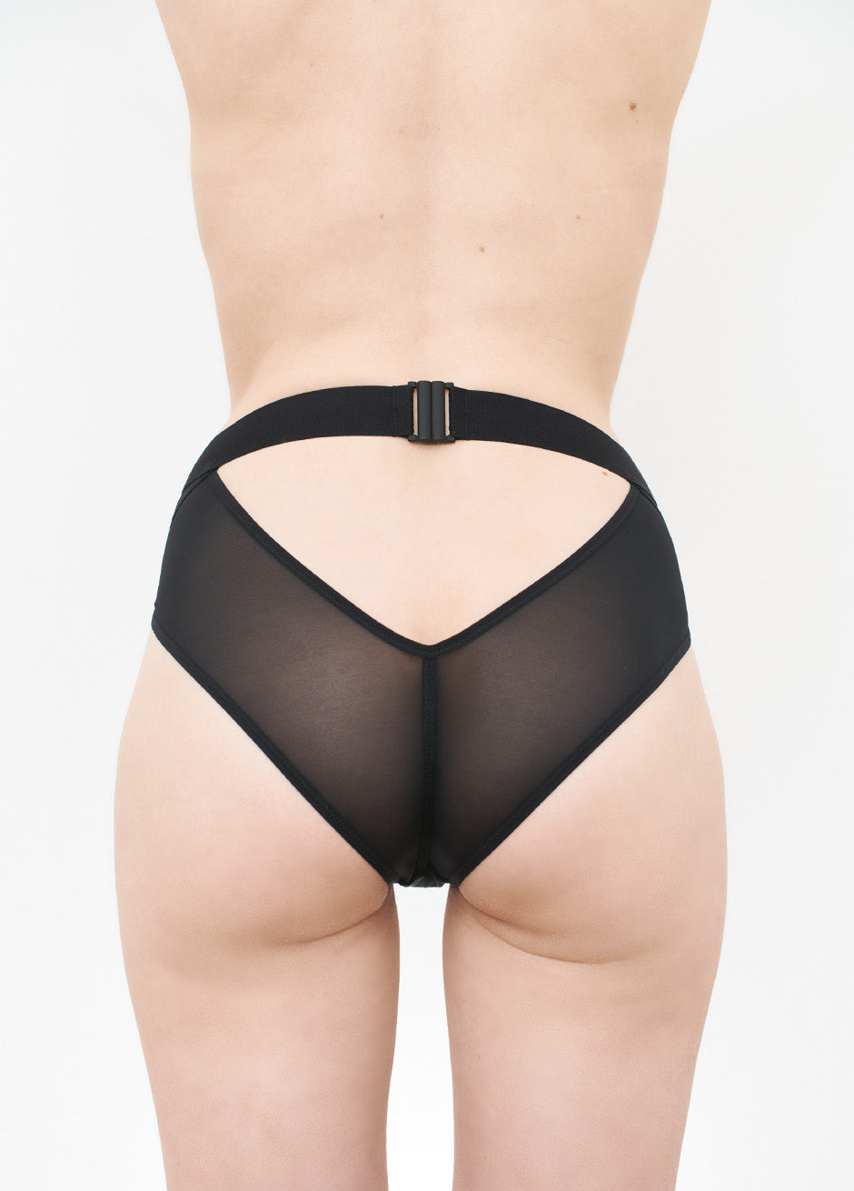 I WANT HIGH RISE BRIEF Black