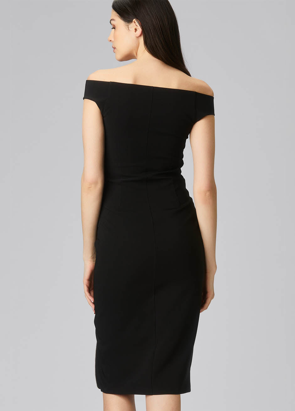 EXPOSE DRESS Black