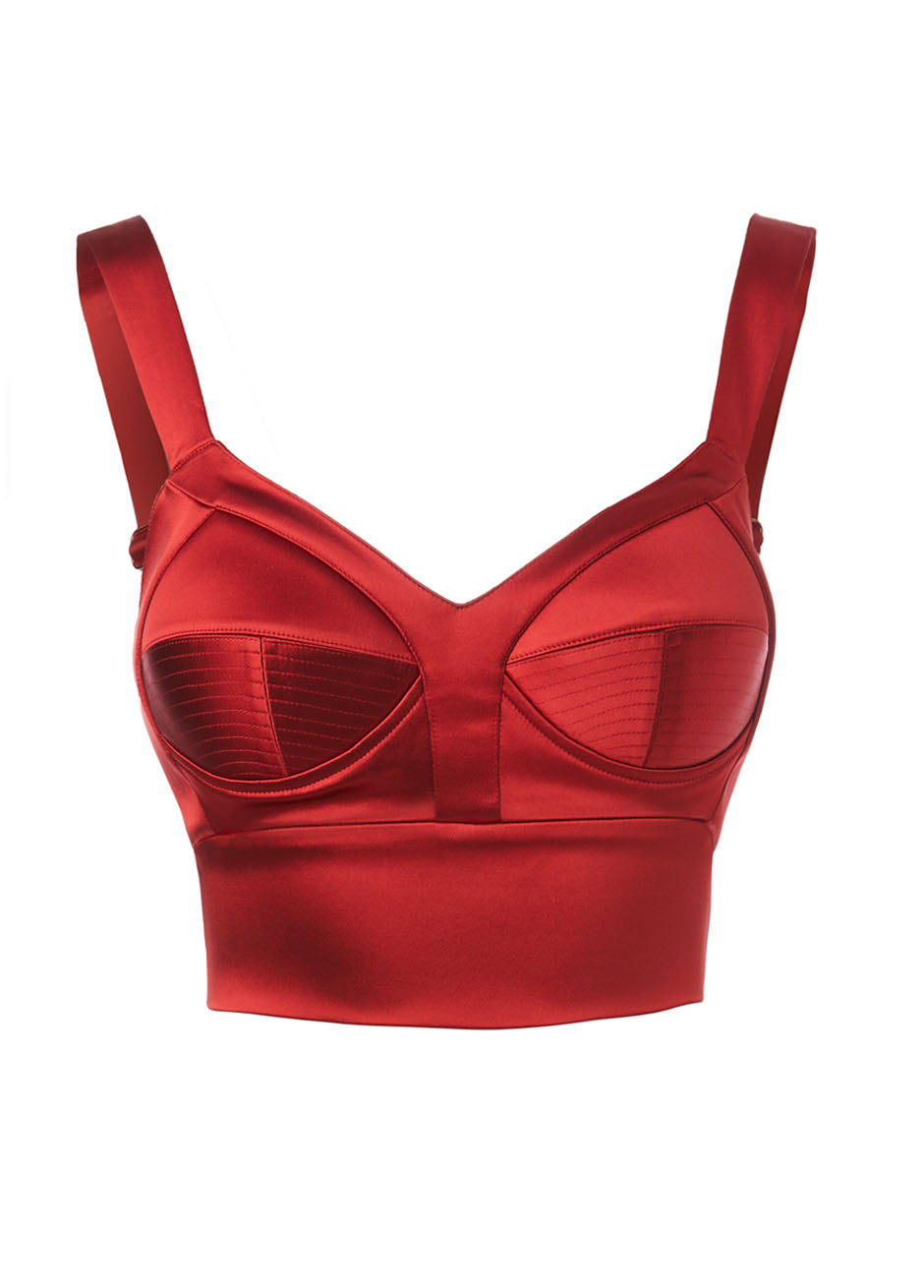 SCULPT BRA TOP Red