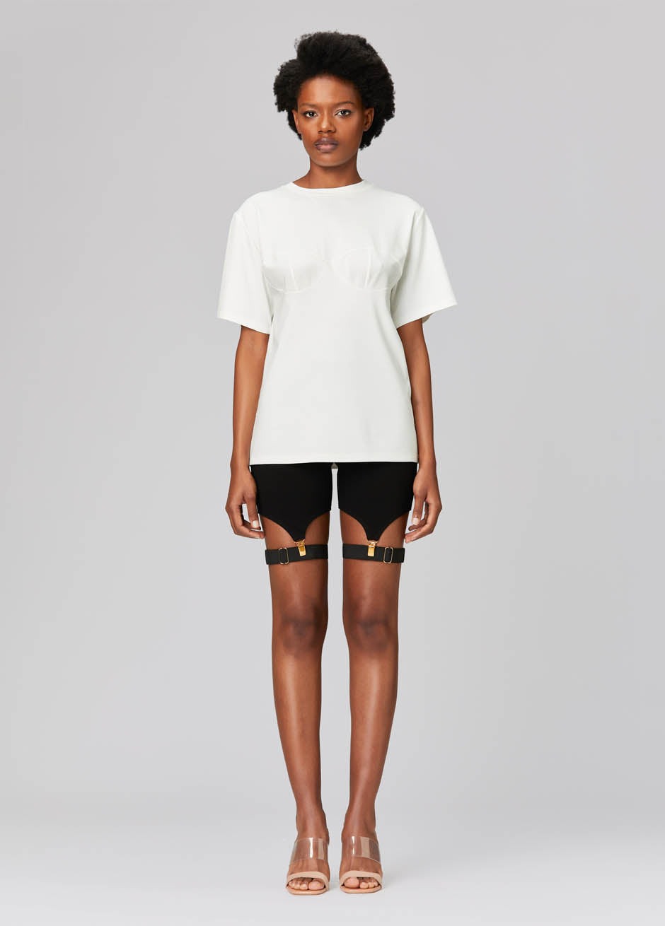 SUSPENDER LEGGINGS Black