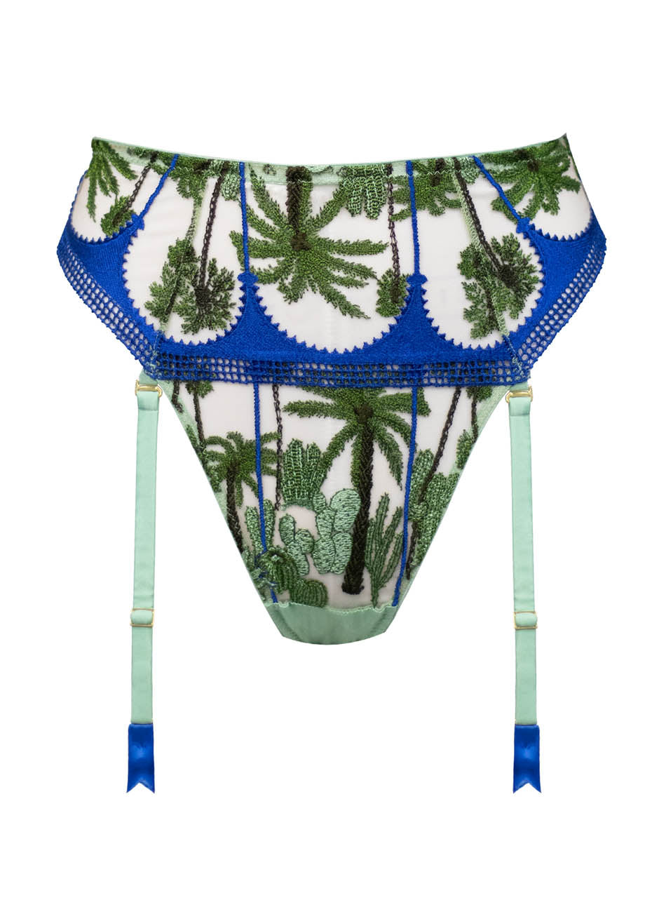 FARIDA WAIST THONG Sage