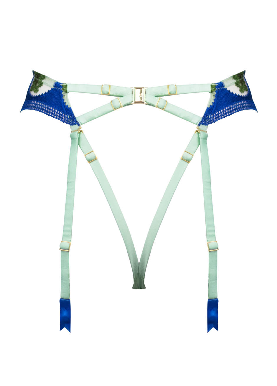 FARIDA WAIST THONG Sage