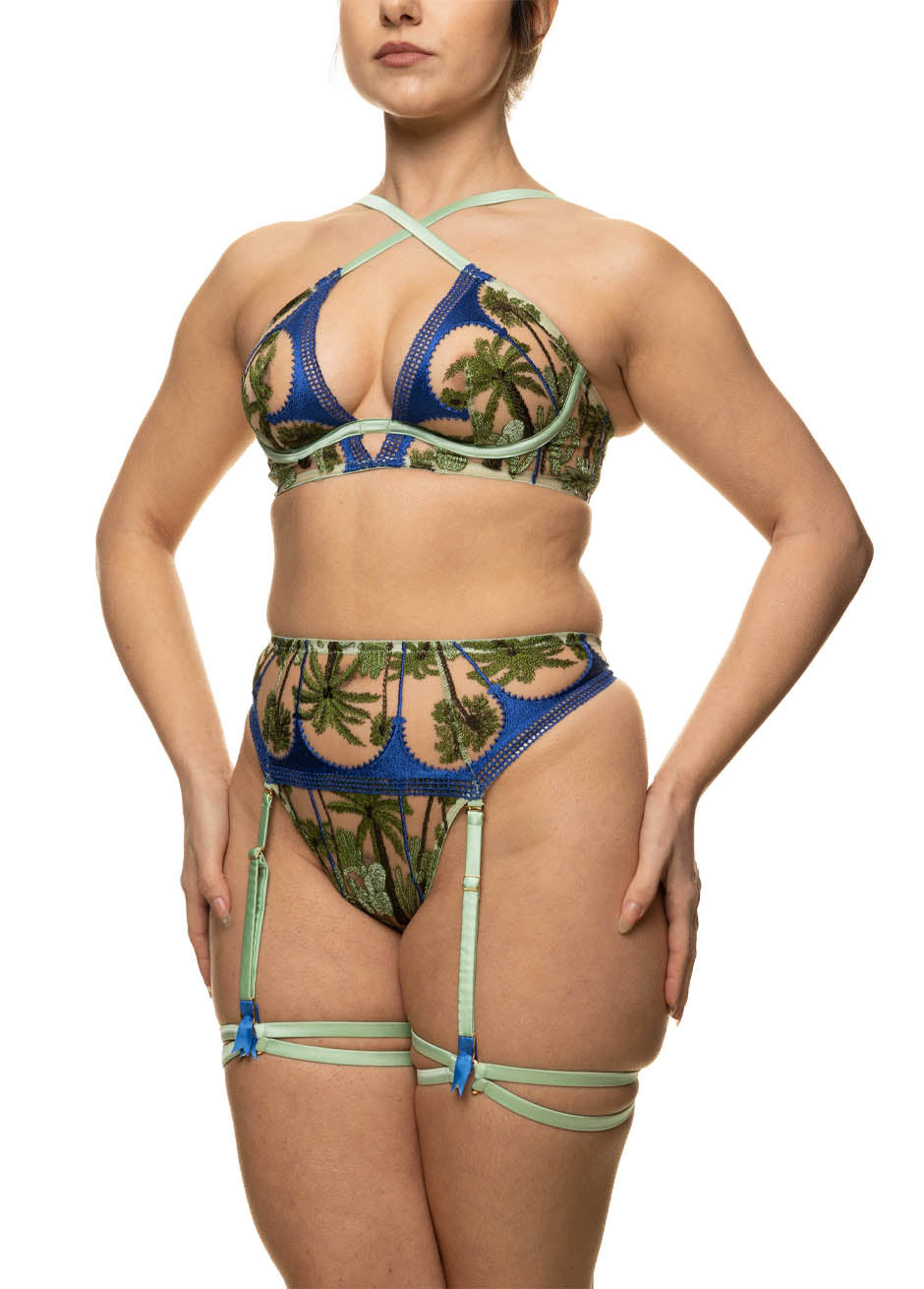 FARIDA WAIST THONG Sage