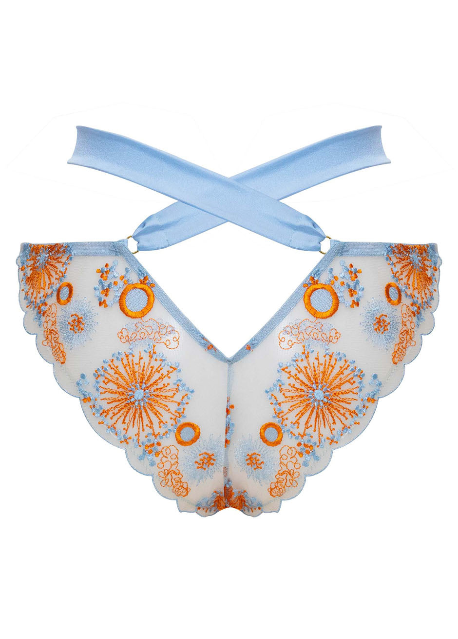 LENA WAIST STRAP KNICKER Blue