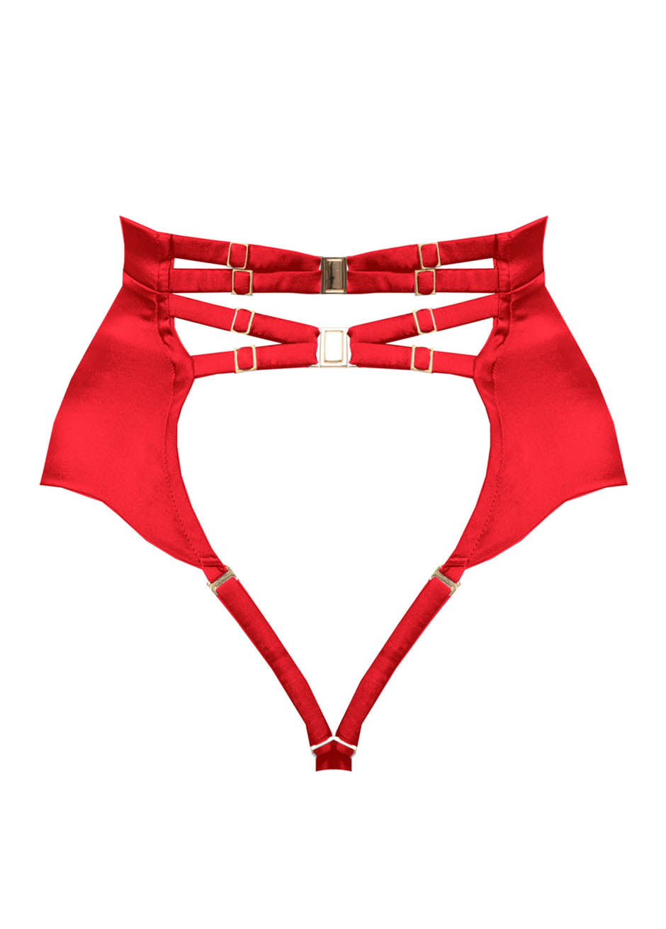 Studio Pia PETRA WAIST THONG Scarlet – Garnet District